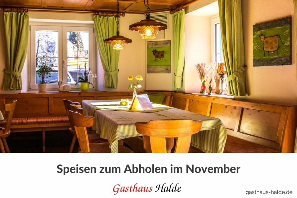 Speisezimmer Gasthaus Halde